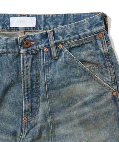 SUGARHILL（シュガーヒル）の「DISTRESSED MODERN DENIM PAINTER（デニムパンツ・メンズ・インディゴブルー・34/32/30）」の6枚目の写真