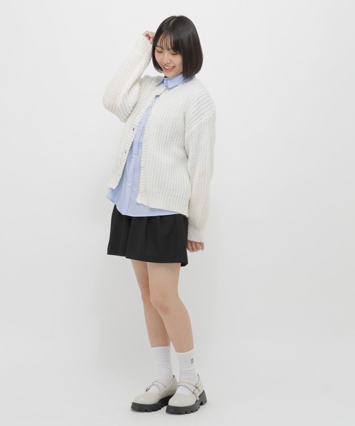 GLOBAL WORK(グローバルワーク)の「着回し柄半袖シャツ/AND YUA ANY/633819(シャツ/ブラウス・キッズ・サックスブルー/ネイビー・170cm/160cm/150cm)」の18枚目の写真