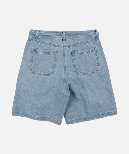 FRIZMWORKS(フリズムワークス)の「LYOCELL BELTED DENIM SHORTS _ LIGHT BLUE(その他パンツ・メンズ・その他・LARGE/MEDIUM/SMALL/X-LARGE)」の3枚目の写真