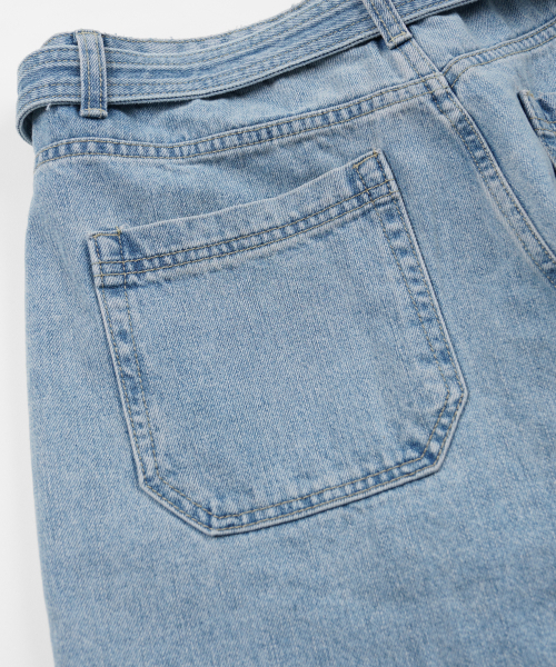 FRIZMWORKS(フリズムワークス)の「LYOCELL BELTED DENIM SHORTS _ LIGHT BLUE(その他パンツ・メンズ・その他・LARGE/MEDIUM/SMALL/X-LARGE)」の7枚目の写真