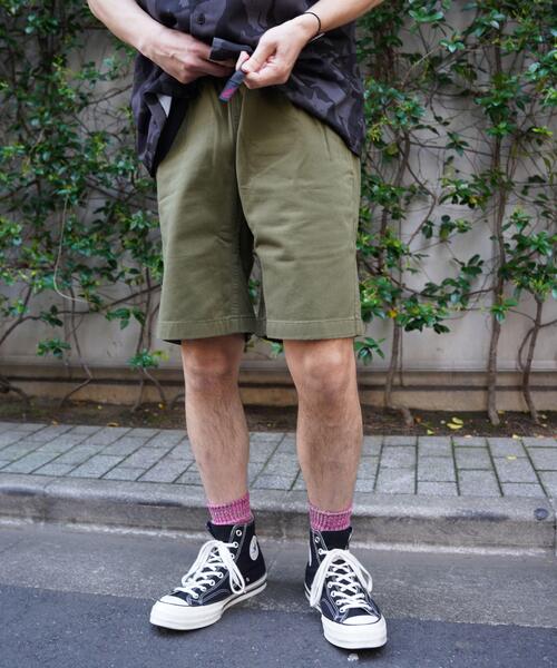 Gramicci(グラミチ)の「Gramicci/グラミチ G-SHORT G101-OGT(その他パンツ・メンズ・ブラック/オリーブ系/パープル・L/M/S/XL)」の1枚目の写真