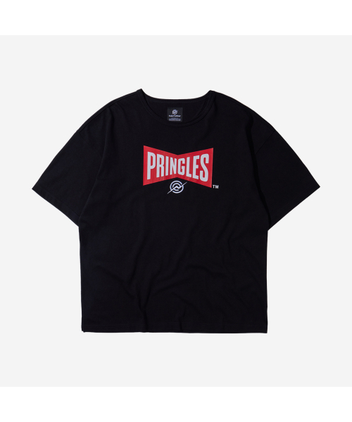 KALAPATTHAR（カラパタール）の「[PRINGLES x KALAPATTHAR] Bowtie T-Shirt - Black（Tシャツ/カットソー・メンズ・その他・X-LARGE/LARGE/MEDIUM）」の2枚目の写真