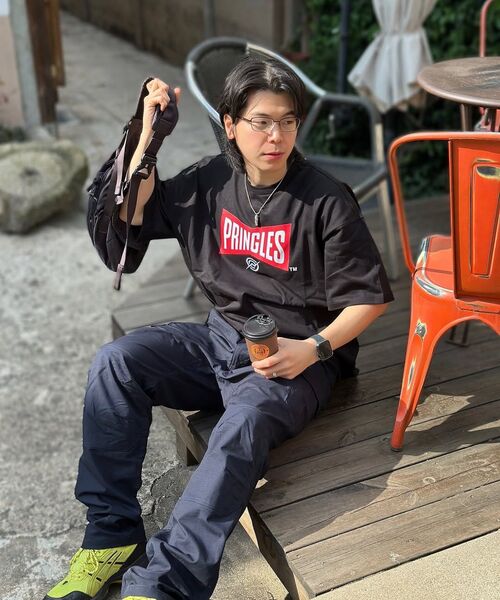 KALAPATTHAR（カラパタール）の「[PRINGLES x KALAPATTHAR] Bowtie T-Shirt - Black（Tシャツ/カットソー・メンズ・その他・X-LARGE/LARGE/MEDIUM）」の7枚目の写真