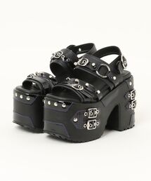 「YOSUKE/ヨースケ」厚底ベルティッドサンダル