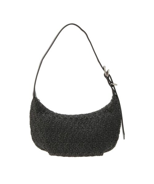 MURUA（ムルーア）の「ラフィアライクハンドルバッグ（ハンドバッグ・レディース・ブラック/ベージュ・FREE）」の20枚目の写真