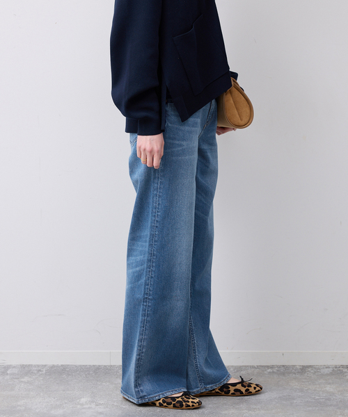 Healthy denim(ヘルシーデニム)の「《WEB限定/追加2》HEALTHY DENIM/ヘルシーデニム SLOBE別注 Quiche(デニムパンツ・レディース・ブルー・25cm/24cm/22cm/23cm)」の5枚目の写真