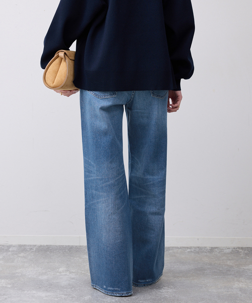 Healthy denim(ヘルシーデニム)の「《WEB限定/追加2》HEALTHY DENIM/ヘルシーデニム SLOBE別注 Quiche(デニムパンツ・レディース・ブルー・25cm/24cm/22cm/23cm)」の3枚目の写真
