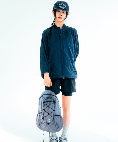 HEISAN(ハイサン)の「◇HEISAN◇ブランド直輸入正規品/折りたためる/パッカブル/大容量/超軽量 コンパクト ポケット バッグ V2 (M) ULTRA-LIGHT COMPACT POCKET BAG V2 (M)(バックパック/リュック・レディース・ブラック/ライトブルー/グレー/レモンイエロー/ブルー系その他・M)」の10枚目の写真