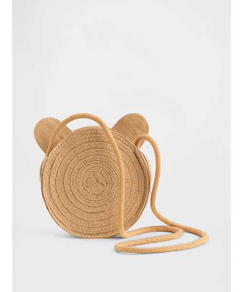 GAP(ギャップ)の「ブランナンベア ストローバッグ (幼児)(ショルダーバッグ・キッズ・ナチュラル・ONE SIZE)」の3枚目の写真