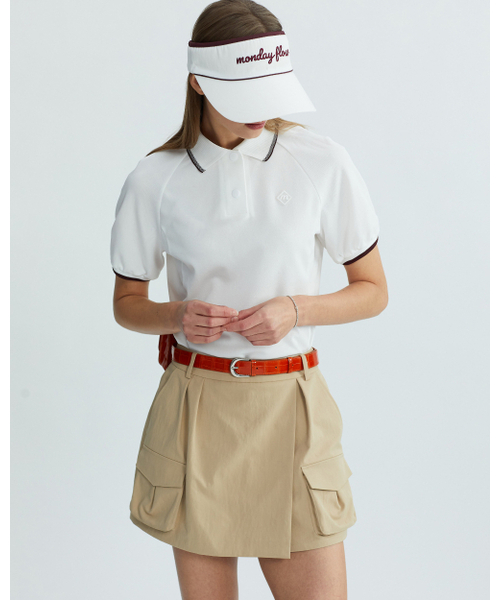 MONDAYFLOW（マンデーフロー）の「フィルソグッドポケットスカート_ベージュ（スカート・レディース・その他・X-SMALL/SMALL/MEDIUM/LARGE）」の4枚目の写真