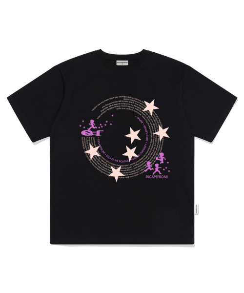ESCAPEFROM(エスケープフロム)の「サークルビッグスタープリントオーバーサイズ半袖Tシャツホワイト(Tシャツ/カットソー・レディース・その他・MEDIUM/LARGE/SMALL)」の6枚目の写真