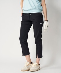 【Kappa/カッパ】レディーススリット入りクロップドパンツ　ストレッチ　ゴルフ