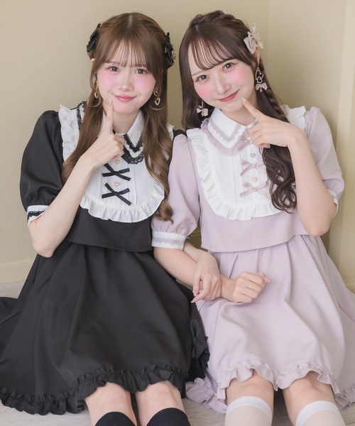ROJITA(ロジータ)の「トリプルリボンデザインワンピース(ワンピース・レディース・ブルー/ピンク/ブラック・FREE)」の20枚目の写真