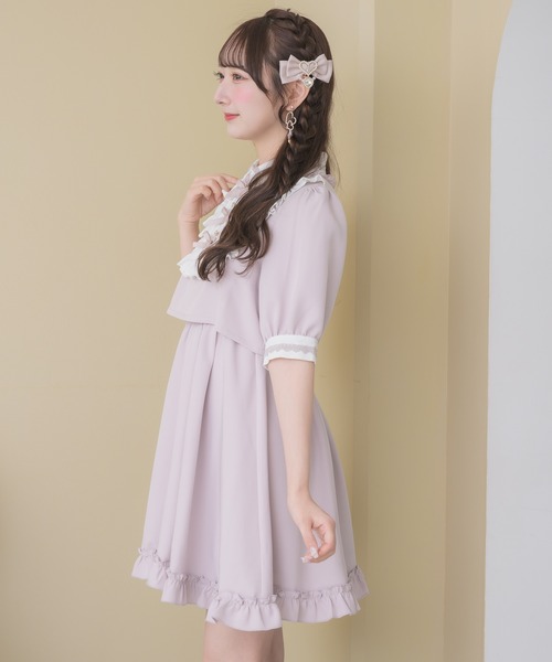 ROJITA(ロジータ)の「トリプルリボンデザインワンピース(ワンピース・レディース・ブルー/ピンク/ブラック・FREE)」の17枚目の写真