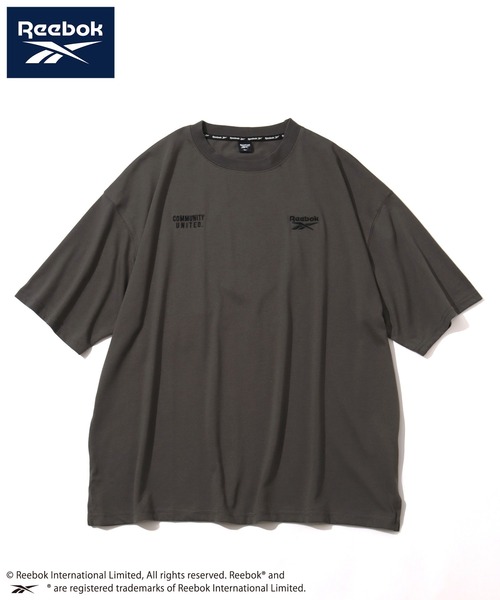 Reebok(リーボック)の「【Reebok/リーボック】ワッペン刺繍 バックロゴ 半袖Tシャツ(Tシャツ/カットソー・メンズ・ダークブルー/チャコールグレー/グレイッシュベージュ/ブラック・LL/M/L)」の10枚目の写真