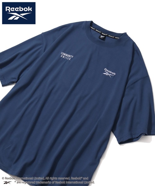 Reebok(リーボック)の「【Reebok/リーボック】ワッペン刺繍 バックロゴ 半袖Tシャツ(Tシャツ/カットソー・メンズ・ダークブルー/チャコールグレー/グレイッシュベージュ/ブラック・LL/M/L)」の16枚目の写真