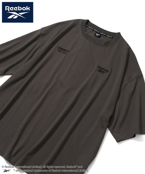 Reebok(リーボック)の「【Reebok/リーボック】ワッペン刺繍 バックロゴ 半袖Tシャツ(Tシャツ/カットソー・メンズ・ダークブルー/チャコールグレー/グレイッシュベージュ/ブラック・LL/M/L)」の11枚目の写真