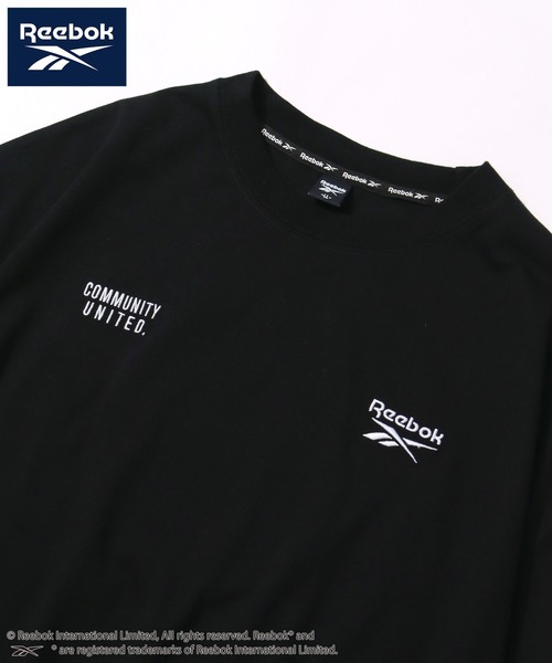 Reebok(リーボック)の「【Reebok/リーボック】ワッペン刺繍 バックロゴ 半袖Tシャツ(Tシャツ/カットソー・メンズ・ダークブルー/チャコールグレー/グレイッシュベージュ/ブラック・LL/M/L)」の7枚目の写真