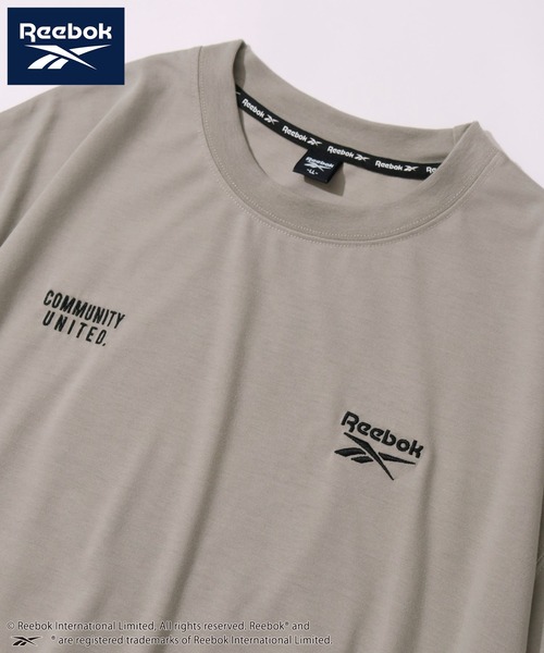 Reebok(リーボック)の「【Reebok/リーボック】ワッペン刺繍 バックロゴ 半袖Tシャツ(Tシャツ/カットソー・メンズ・ダークブルー/チャコールグレー/グレイッシュベージュ/ブラック・LL/M/L)」の22枚目の写真