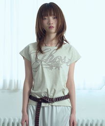 GHOST RAW EDGE TEE_YELLOW(NG2GMFT515A)