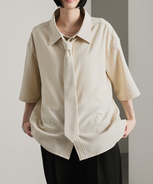 cussil/クシル】〈接触冷感・イージーケア〉ネクタイセットリラックス