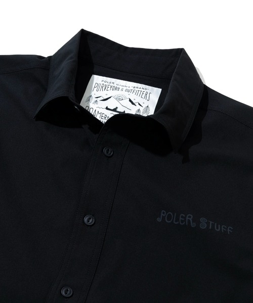 POLeR(ポーラー)の「POLeR/ポーラー POLeR×GSC RELOP 2 DRY SHIRTS【GSC別注】(シャツ/ブラウス・メンズ・グレー/ブラック・X-LARGE/LARGE/MEDIUM)」の9枚目の写真