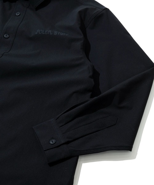 POLeR(ポーラー)の「POLeR/ポーラー POLeR×GSC RELOP 2 DRY SHIRTS【GSC別注】(シャツ/ブラウス・メンズ・グレー/ブラック・X-LARGE/LARGE/MEDIUM)」の12枚目の写真