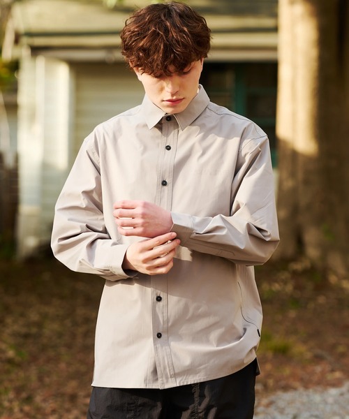 POLeR(ポーラー)の「POLeR/ポーラー POLeR×GSC RELOP 2 DRY SHIRTS【GSC別注】(シャツ/ブラウス・メンズ・グレー/ブラック・X-LARGE/LARGE/MEDIUM)」の17枚目の写真