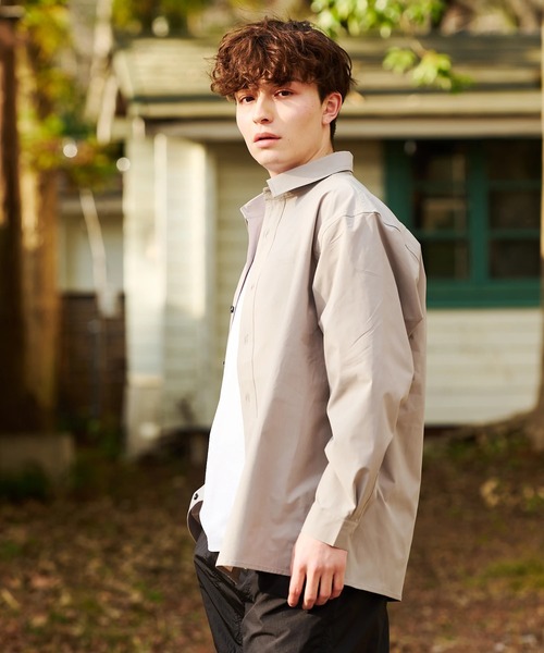 POLeR(ポーラー)の「POLeR/ポーラー POLeR×GSC RELOP 2 DRY SHIRTS【GSC別注】(シャツ/ブラウス・メンズ・グレー/ブラック・X-LARGE/LARGE/MEDIUM)」の19枚目の写真
