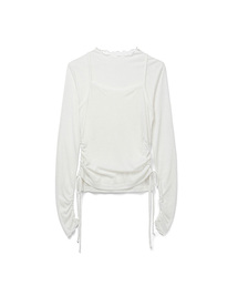 シースルーレイヤードTシャツセットアップ 2 COLOR COWTS003