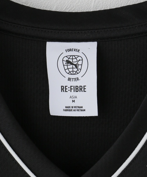 PUMA（プーマ）の「PUMA / プーマ FUTURE.ARCHIVE FOOTBALL SHIRTS（Tシャツ/カットソー・レディース・ブラック/レッド・MEDIUM）」の6枚目の写真