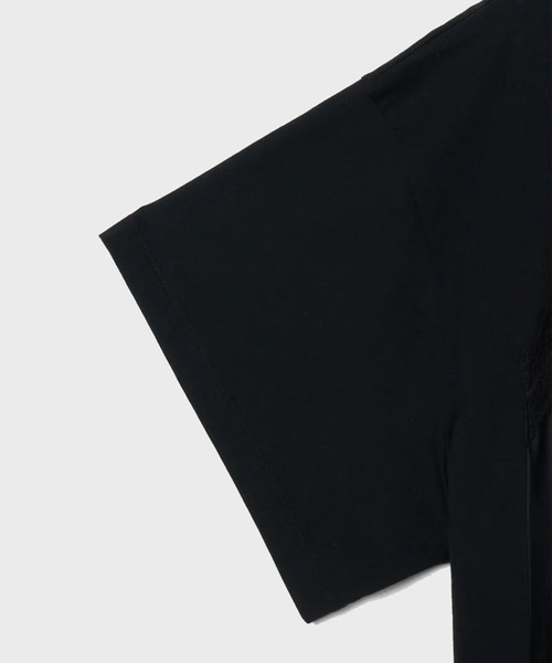 INSCRIRE(アンスクリア)の「Hybrid Lingerie T-Shirt(Tシャツ/カットソー・レディース・ブラック/ホワイト・SMALL)」の12枚目の写真