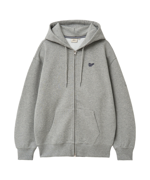YALE(イェール)の「コネチカット フードパーカー_グレー(パーカー・レディース・その他・SMALL/MEDIUM/LARGE/X-LARGE)」の2枚目の写真