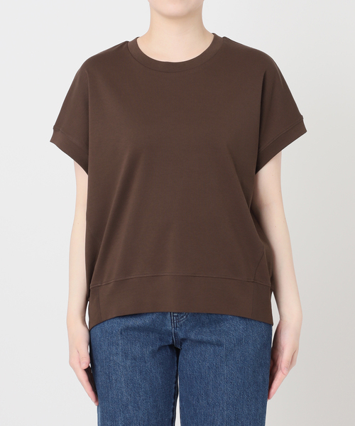 B.C STOCK(ベーセーストック)の「ウォッシャブル / add Function ニュアンスフォルムプルオーバー(Tシャツ/カットソー・レディース・ブラック/スカイブルー/ホワイト/ブラウン・FREE)」の17枚目の写真