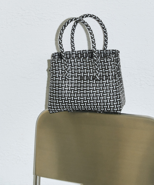 LE TALON（ルタロン）の「HANDICRAFT SAIGON/ハンディクラフト サイゴン SMALL TOTE（トートバッグ・レディース・ブラック/ブラック系その他/ブラウン・FREE）」の3枚目の写真