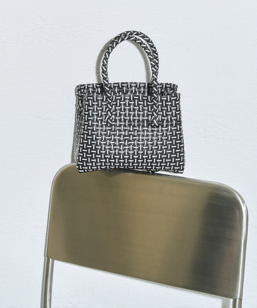 LE TALON（ルタロン）の「HANDICRAFT SAIGON/ハンディクラフト サイゴン SMALL TOTE（トートバッグ・レディース・ブラック/ブラック系その他/ブラウン・FREE）」の7枚目の写真