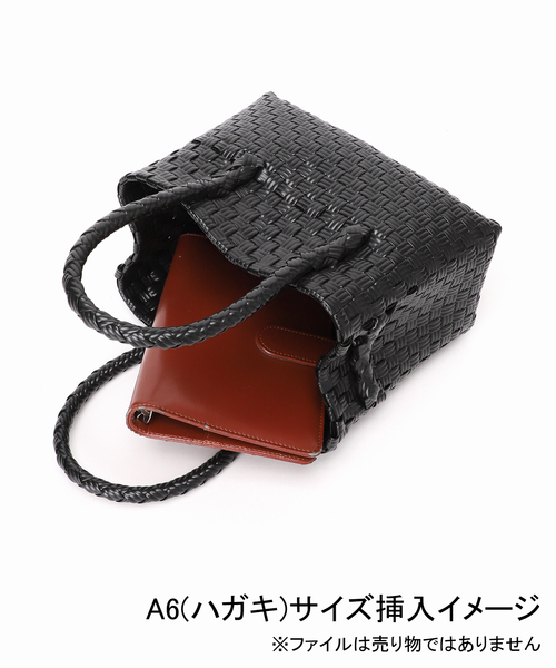 LE TALON（ルタロン）の「HANDICRAFT SAIGON/ハンディクラフト サイゴン SMALL TOTE（トートバッグ・レディース・ブラック/ブラック系その他/ブラウン・FREE）」の14枚目の写真
