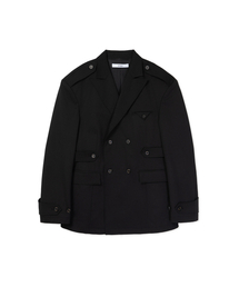 SYNQIA（シンキア）の「ヘリテージダブルブレストテーラードジャケットブラック（テーラードジャケット）」