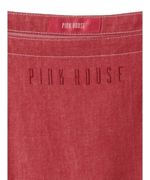 PINK HOUSE(ピンクハウス)の「デニムキャミソールワンピース(ワンピース・レディース・ライトインディゴブルー/インディゴブルー/レッド/ブラック・フリー)」の14枚目の写真