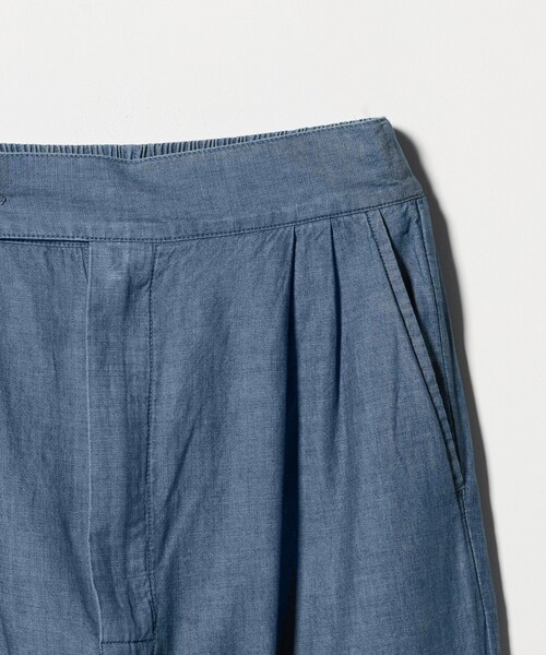 FILL THE BILL(フィルザビル)の「【別注】<FILL THE BILL>CHAMBRAY EASY PANTS/イージーパンツ(その他パンツ・メンズ・ネイビー/ブラック・1/2)」の13枚目の写真