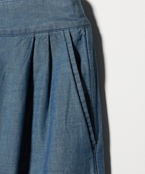 FILL THE BILL(フィルザビル)の「【別注】<FILL THE BILL>CHAMBRAY EASY PANTS/イージーパンツ(その他パンツ・メンズ・ネイビー/ブラック・1/2)」の14枚目の写真