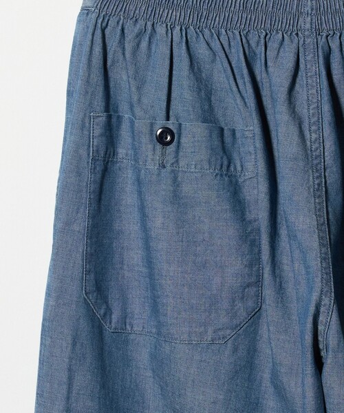 FILL THE BILL(フィルザビル)の「【別注】<FILL THE BILL>CHAMBRAY EASY PANTS/イージーパンツ(その他パンツ・メンズ・ネイビー/ブラック・1/2)」の15枚目の写真