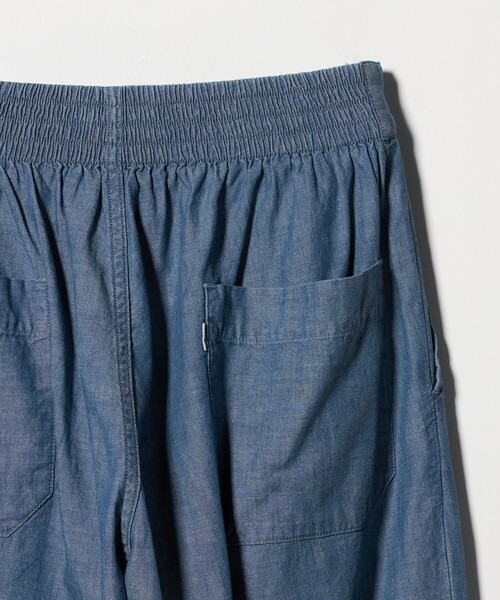 FILL THE BILL(フィルザビル)の「【別注】<FILL THE BILL>CHAMBRAY EASY PANTS/イージーパンツ(その他パンツ・メンズ・ネイビー/ブラック・1/2)」の16枚目の写真