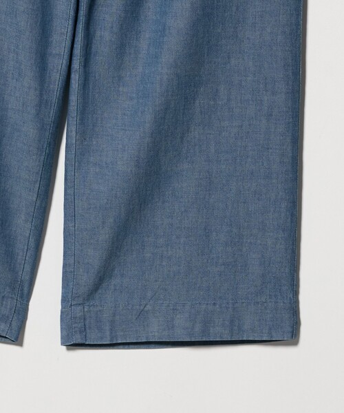FILL THE BILL(フィルザビル)の「【別注】<FILL THE BILL>CHAMBRAY EASY PANTS/イージーパンツ(その他パンツ・メンズ・ネイビー/ブラック・1/2)」の17枚目の写真
