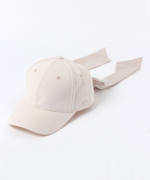 Heather(ヘザー)の「サテンリボンCAP 774648(キャップ・レディース・アイボリー/ブラック・FREE)」の7枚目の写真