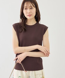 ROPE' PICNIC | 八方映えニット ゼロスリーブニットプルオーバー/UVカット・接触冷感・イージーケア(ニット/セーター)