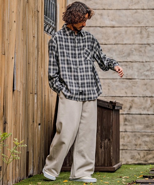 CAMBIO(カンビオ)の「ms6534-Ombre Check Long Sleeve Shirts オンブレチェックシャツ(PF-262-003)(シャツ/ブラウス・メンズ・ブラック/ブラウン・L/M)」の8枚目の写真