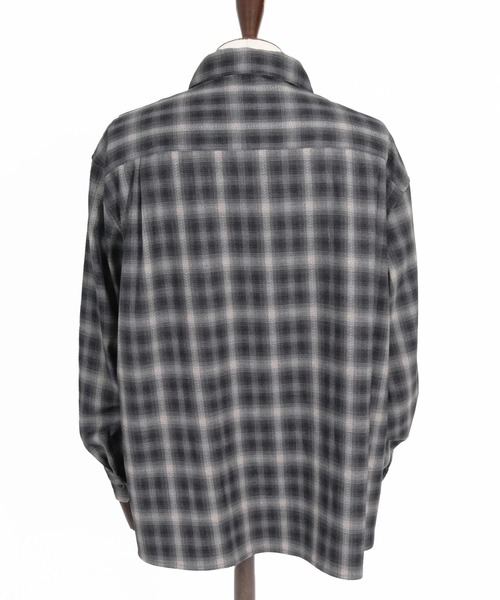 CAMBIO(カンビオ)の「ms6534-Ombre Check Long Sleeve Shirts オンブレチェックシャツ(PF-262-003)(シャツ/ブラウス・メンズ・ブラック/ブラウン・L/M)」の18枚目の写真