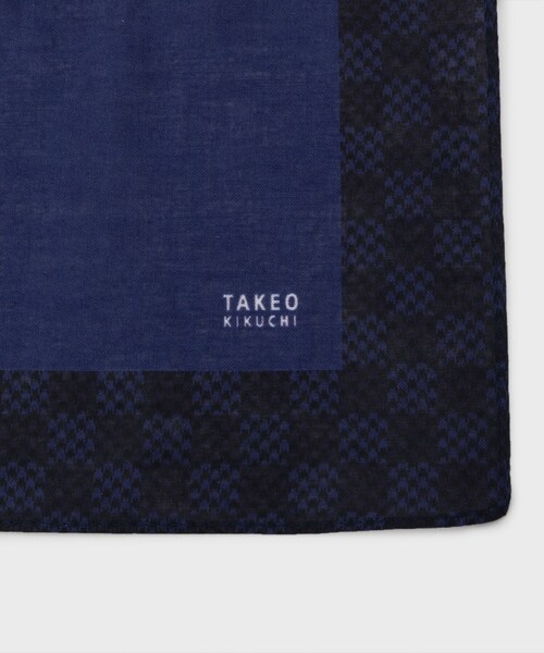 TAKEO KIKUCHI(タケオキクチ)の「【BOXセット】ハンカチ&扇子セット(その他小物・メンズ・ネイビー/ブラック・00)」の16枚目の写真