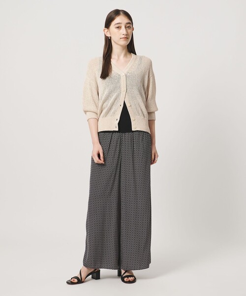 UNITED ARROWS(ユナイテッドアローズ)の「ペーパー ハーフスリーブ カーディガン(カーディガン/ボレロ・レディース・ロイヤルブルー/ダークブラウン/ナチュラル・FREE)」の17枚目の写真